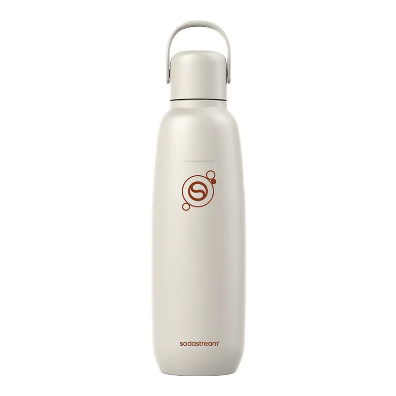 Butelka termiczna SodaStream FizzandGo 0,9l beżowa