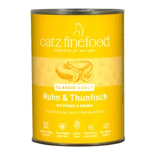Korzystny pakiet catz finefood, 12 x 400 g - Kurczak z tuńczykiem