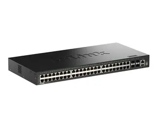 D-Link Przełącznik Smart DGS-1530-52/E 48 portów GE + 4 porty 10G SFP+