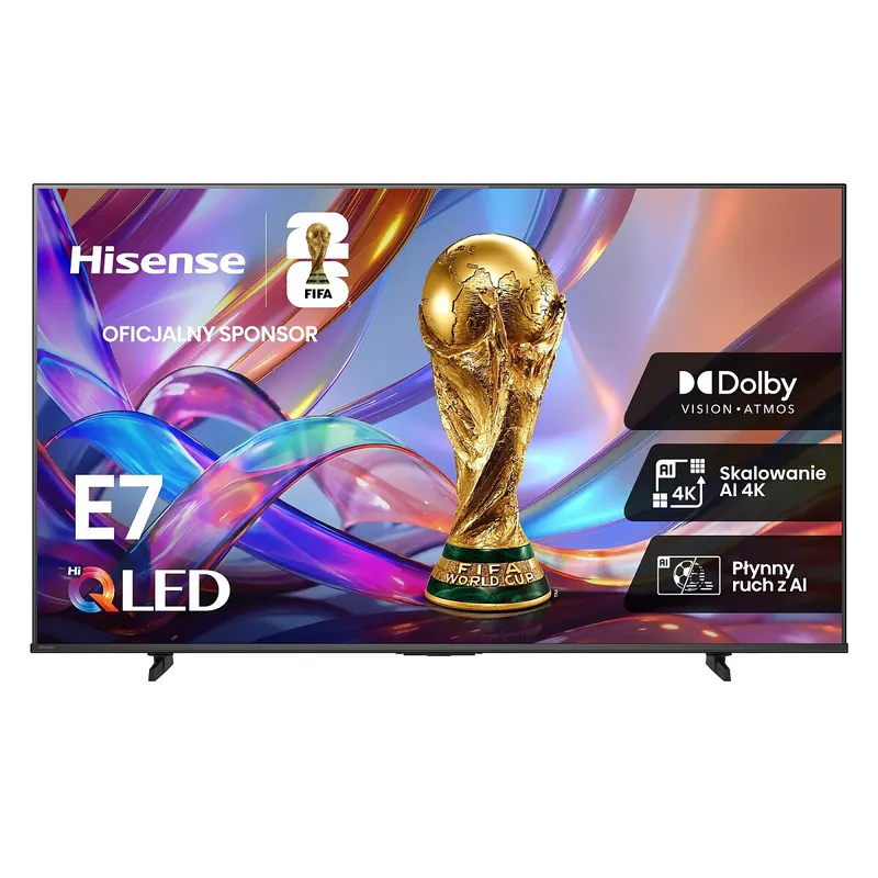 Telewizor Hisense 85E7S 85” QLED 4K UHD VIDAA