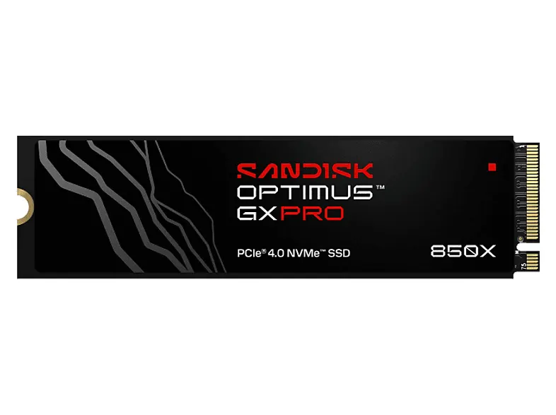 Dysk SSD SANDISK Optimus GX PRO 850X 1TB NVMe M.2 2280 PCIe 4.0 Czarny