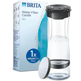 Karafka filtrująca Brita Fill&amp;Serve Mind Czarna + 1 wkład MicroDisc