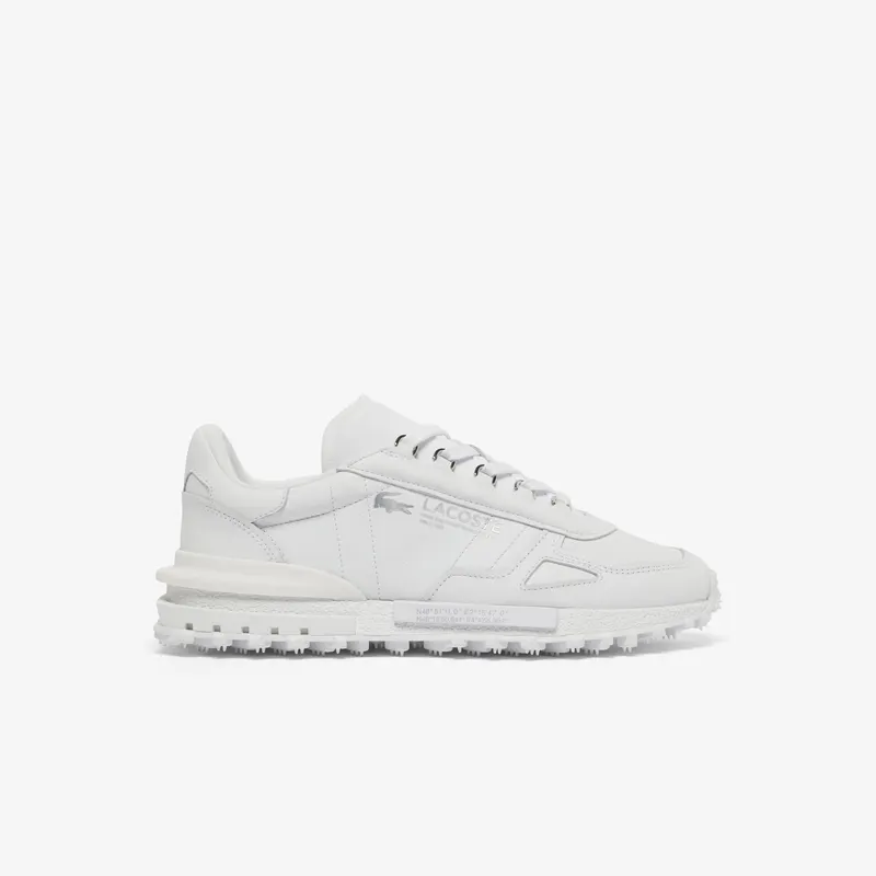 Lacoste Męskie Skórzane Sneakersy Elite Active Biały