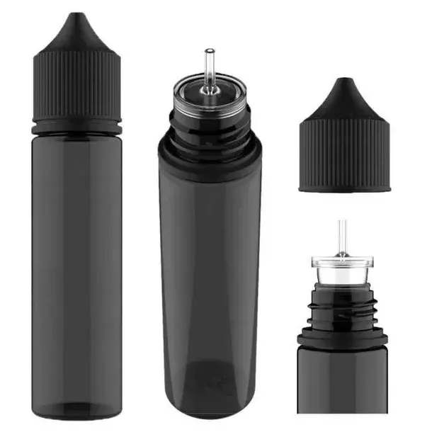 Zestaw 100x Butelka Chubby Gorilla 60ml Czarna