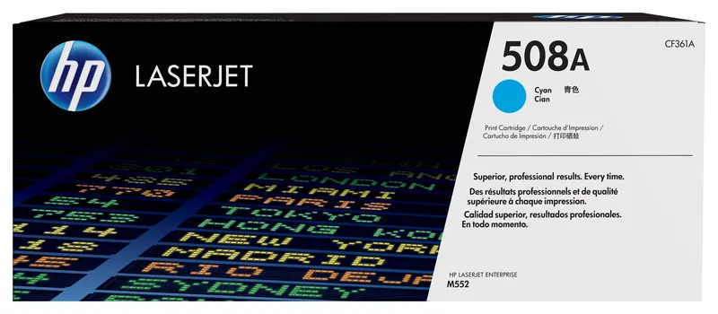 HP 508A Błękitny Oryginalny Toner LaserJet CF361A