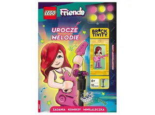 Książka LEGO Friends. Urocze melodie Wielokolorowy