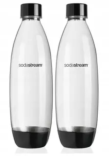 Butelki SodaStream Fuse 2x1L Czarne