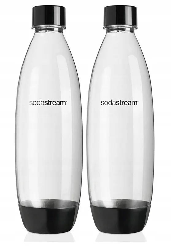 Butelki SodaStream Fuse 2x1L Czarne