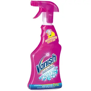 Vanish odplamiacz spray tkanin kolorowych miejscowy Oxi Action Pink 500 ml