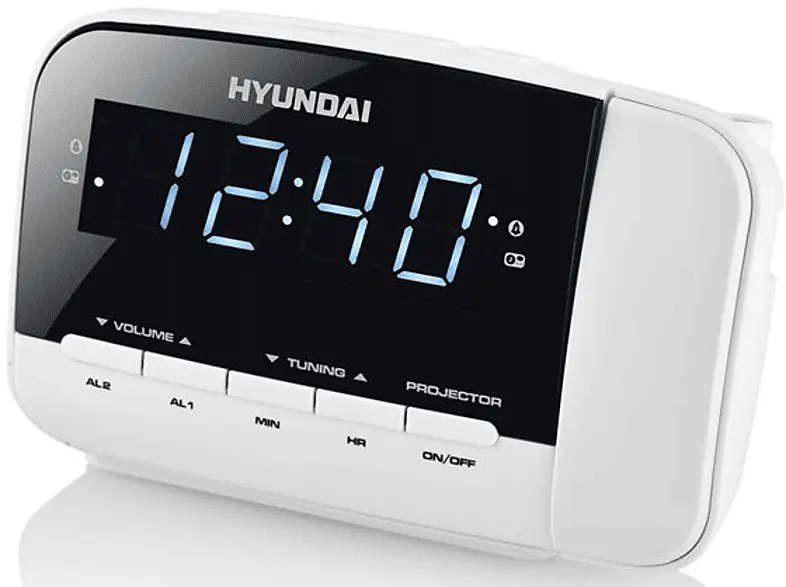 Radiobudzik HYUNDAI RAC 481 PLLWW Biały