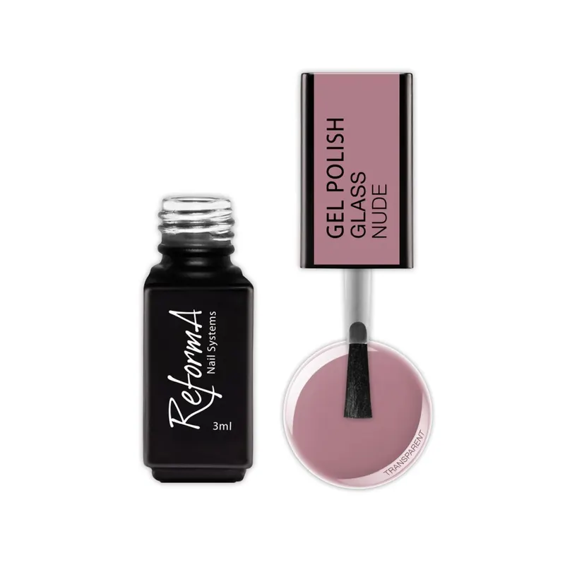 Lakier Hybrydowy - GP Glass Nude, 3 ml