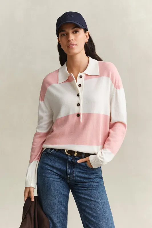Gant Sweter Damski W Paski