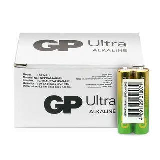 GP Battery Baterie alkaliczne LR03/AAA GP ULTRA 40szt. (G-TECH)