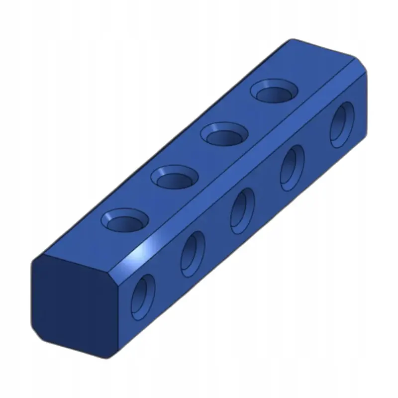 Paski do robotyki FRC Nut Strips - ciemnoniebieski