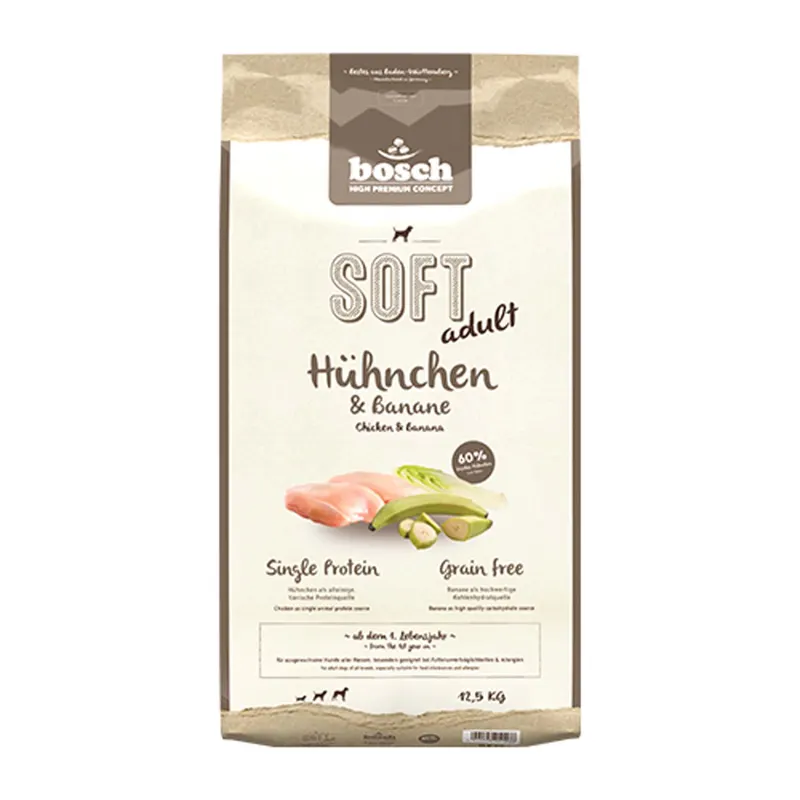 bosch HPC Soft Kurczak & banan - 12,5 kg