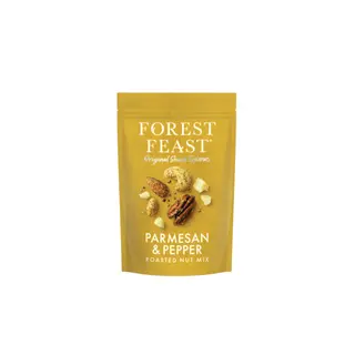 Mieszanka orzechów z parmezanem i czarnym pieprzem Forest Feast, 120 g