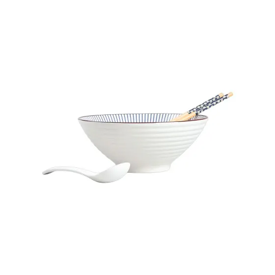 Zestaw do ramenu Homla SALADO Blue Stripes