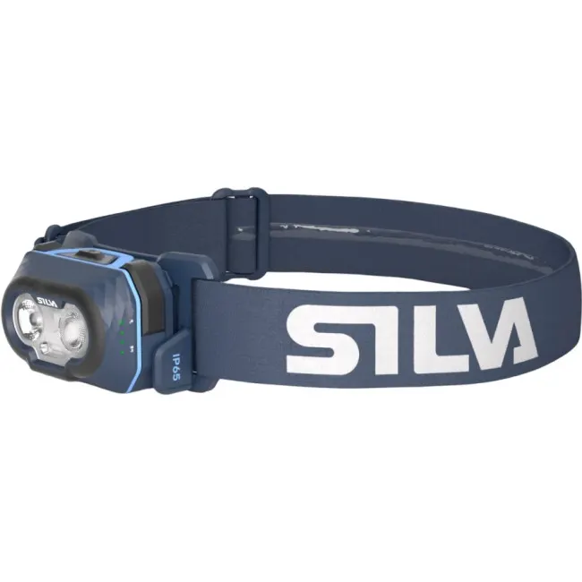 Silva Discover, latarka czołowa, niebieska