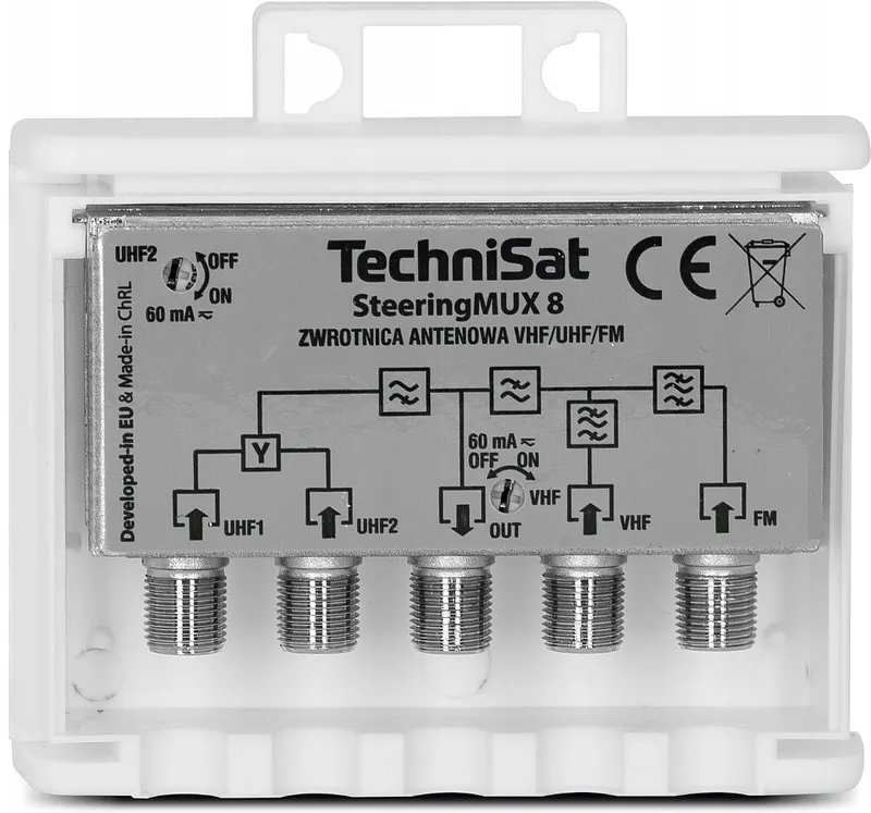 Zwrotnica DVB-T TechniSat SteeringMUX 8