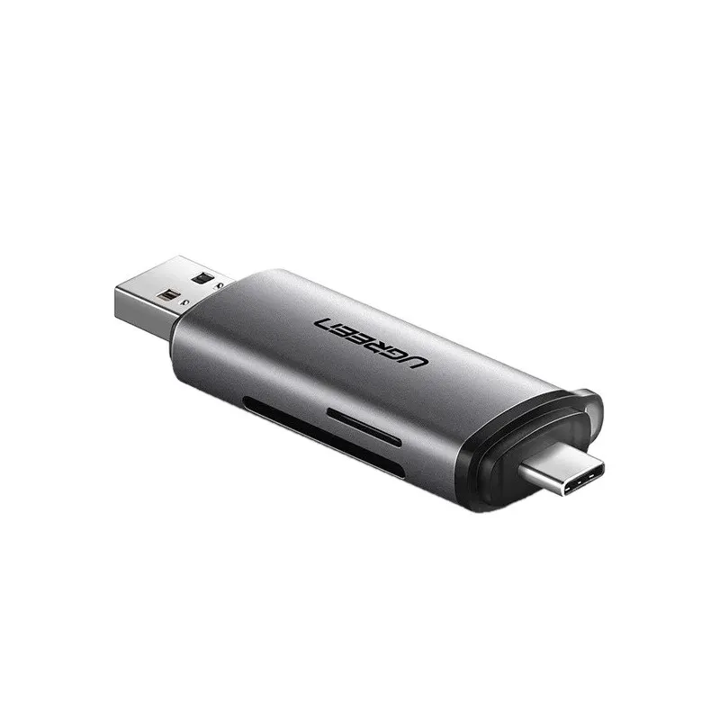 Ugreen Czytnik kart USB 3.0 + USB-C SD I microSD