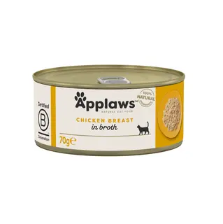 APPLAWS Pierś z kurczaka w rosole - mokra karma dla kota - 70g