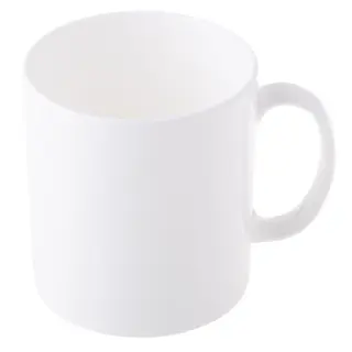 Kubek plastikowy gładki Muggi biały 350ml/DI0075