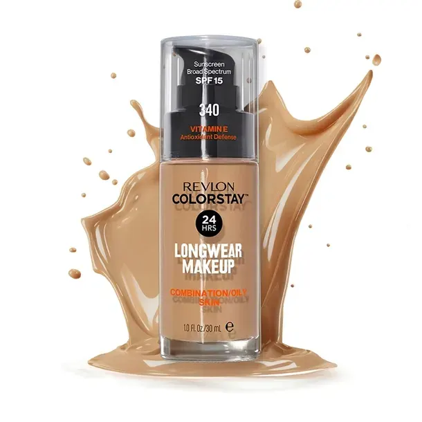 Revlon Colorstay Podkład Kryjący Do Twarzy Cera Tłusta Miesz. 340 Early Tan