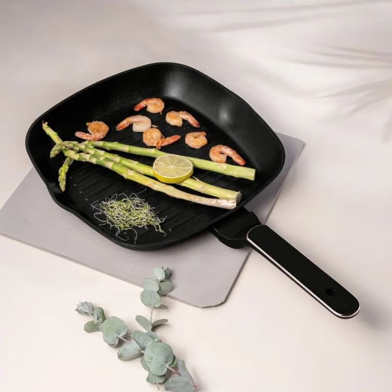 Patelnia grillowa 28 cm BerlingerHaus BH- 8354 | Black Rose Collection