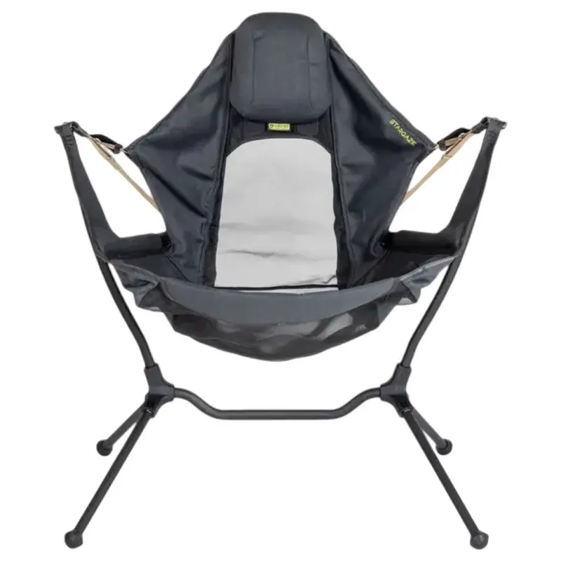 Nemo Stagaze Reclining Camp Chair, krzesło kempingowe, czarne