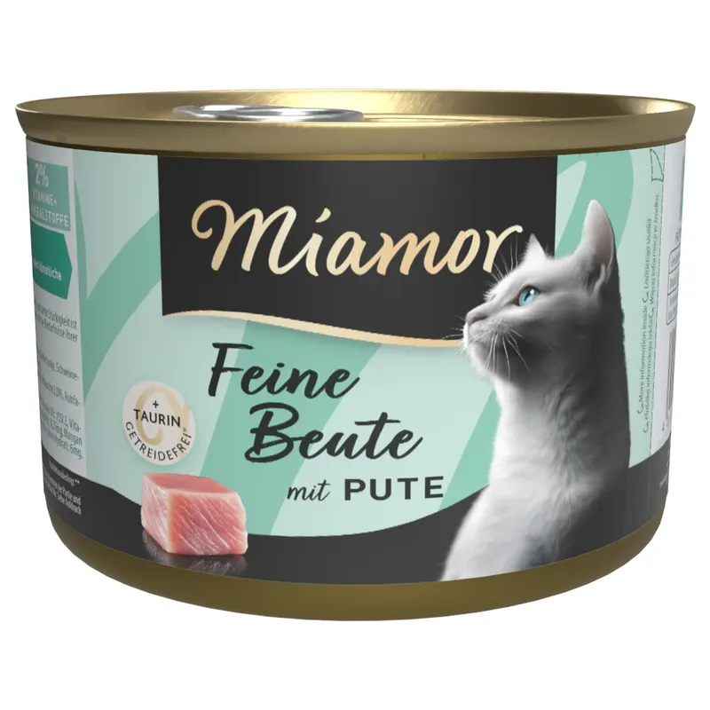 Miamor Feine Beute, 12 x 185 g - Indyk