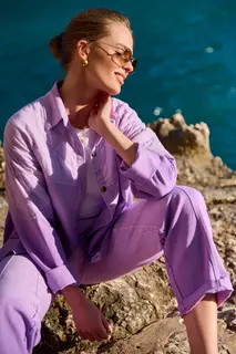 Spodnie jeansowe Mauve Serenity L