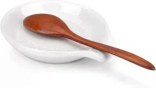 PODPÓRKA NA ŁYŻKI CERAMICZNA PORCELANOWA UCHWYT KUCHENNY