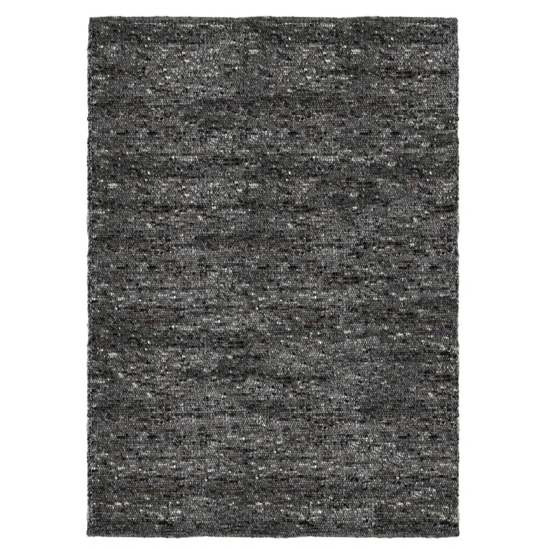 Dywan wełniany MELLOW Anthracite | Ciemny szary | Ręcznie tkany