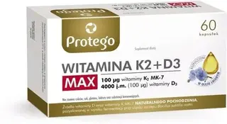 Protego Witamina K2 + D3 MAX 60 kapsułek