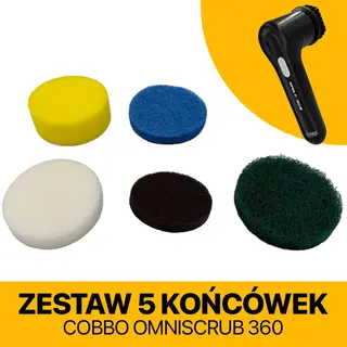 Dodatkowe końcówki do szczotki COBBO OmniScrub 360