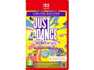 Gra Nintendo Switch 2 CENEGA Just Dance Decades of Hits Limited Edition