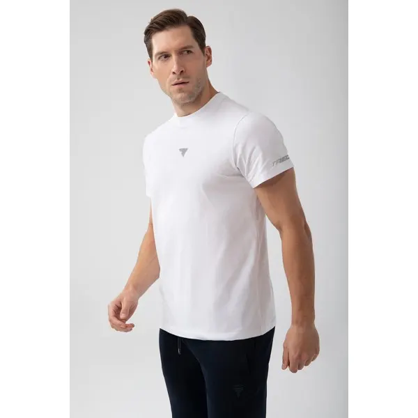 Biały T-shirt męski TW BASIC TSHIRT 181 M WHITE - XXXL
