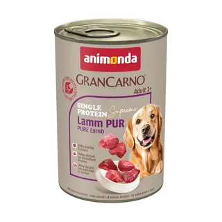 animonda GranCarno Adult Single Protein Supreme, 6 x 400 g - Jagnięcina