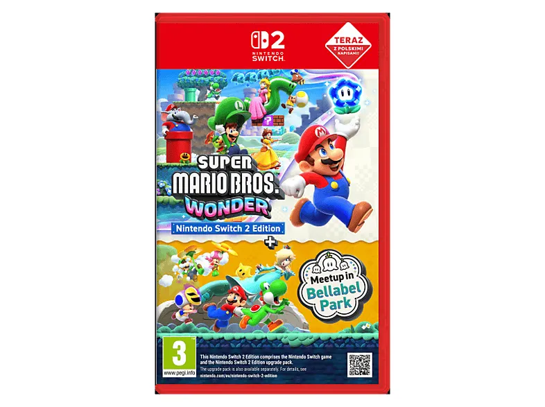 Gra Switch 2 NINTENDO Super Mario Bros. Wonder + Meetup in Bellabel Park
