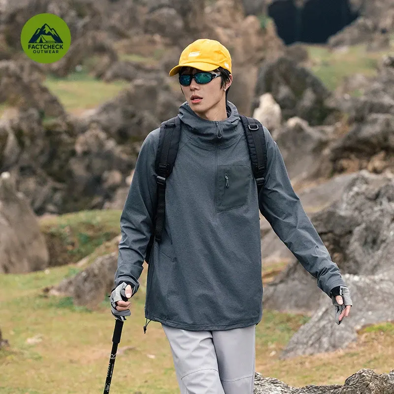 FACTCHECK High Quality, EU US Size. Mountain Outdoor Long Sleeve T-Shirt, Waterproof, Quick Dry, Windproof Jacket