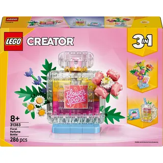 Klocki LEGO Creator 3w1 Flakon perfum z kwiatową ozdobą 31383