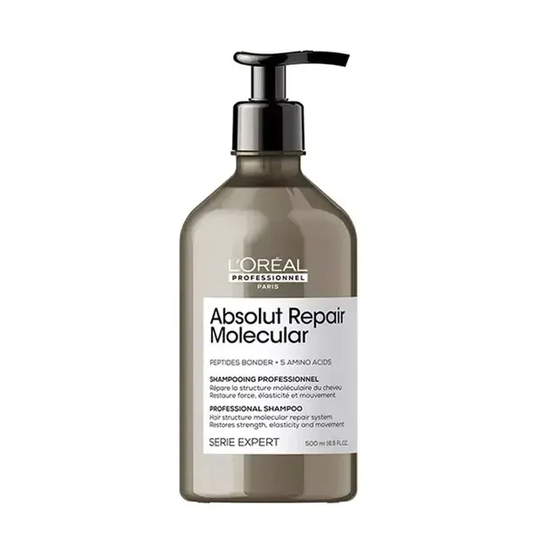 Loreal Absolut Repair Molecular szampon odbudowujący 500ml zniszczone włosy