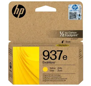 HP Tusz 937e Yellow 4S6W8NE