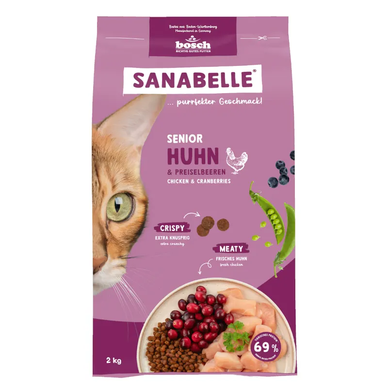 Sanabelle Senior, kurczak - 2 kg