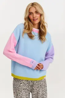 Wełniany sweter Painted Memories L/XL