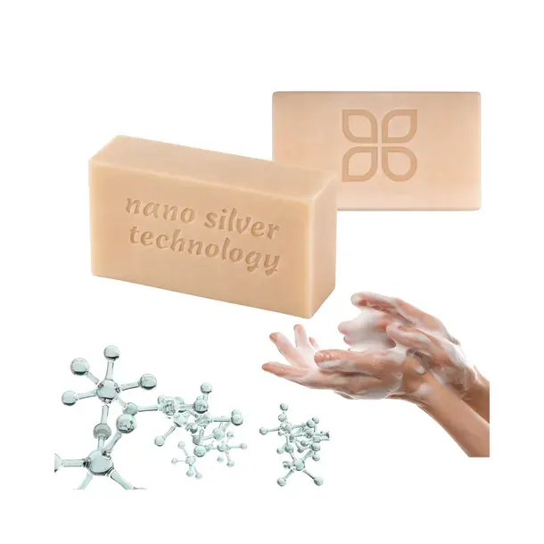 Szare Mydło Naturalne Z NanoSrebrem Raypath Eco Bio Natural