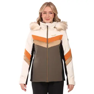 Kilpi Lin, kurtka narciarska, plus size, damska, zielona