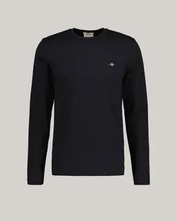 Gant Koszulka Slim Fit Długi Rękaw