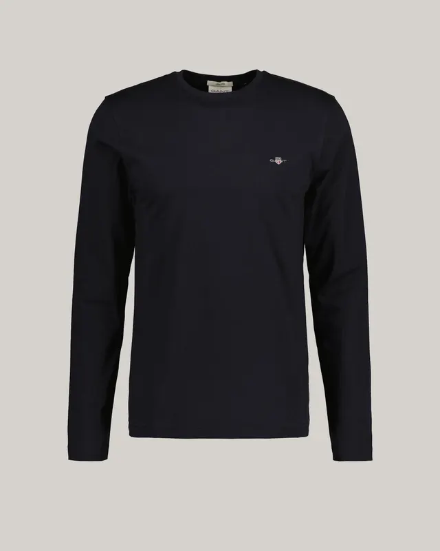 Gant Koszulka Slim Fit Długi Rękaw