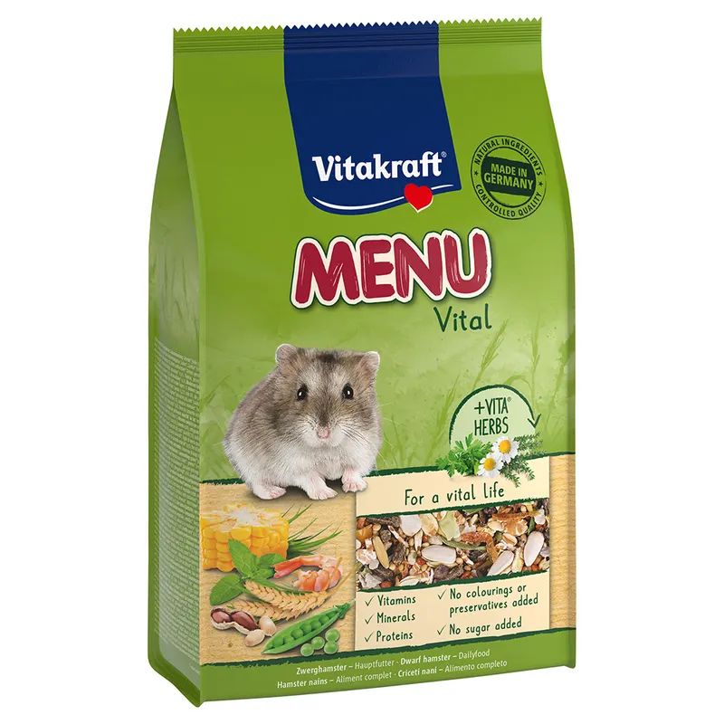 Vitakraft Menu Vital, dla chomików karłowatych - 400 g